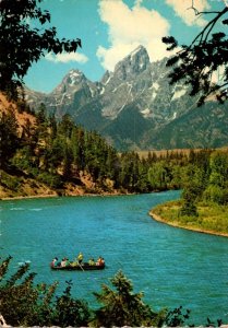 Wyoming Grand Teton National Park Snake River Float Trip 1975