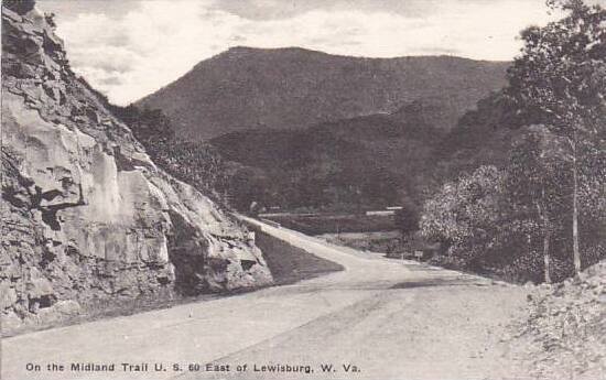 West Virginia Lewisburg On The Midland Trail East Of Lewisburg