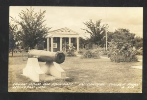 RPPC LEXINGTON MISSOURI CENTRAL COLLEGE PARK VINTAGE REAL PHOTO POSTCARD