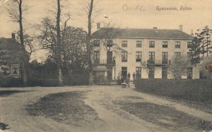 Netherlands Gymnasium Zetten Vintage Postcard 07.61