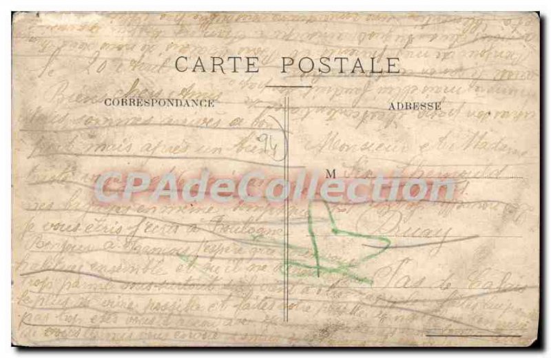 Old Postcard Champigny La Grande Rue