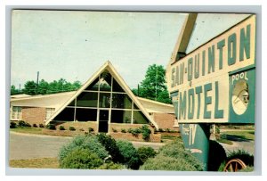 San Quinton Motel, U.S. Hwy 41, Dalton GA c1960 Postcard I17