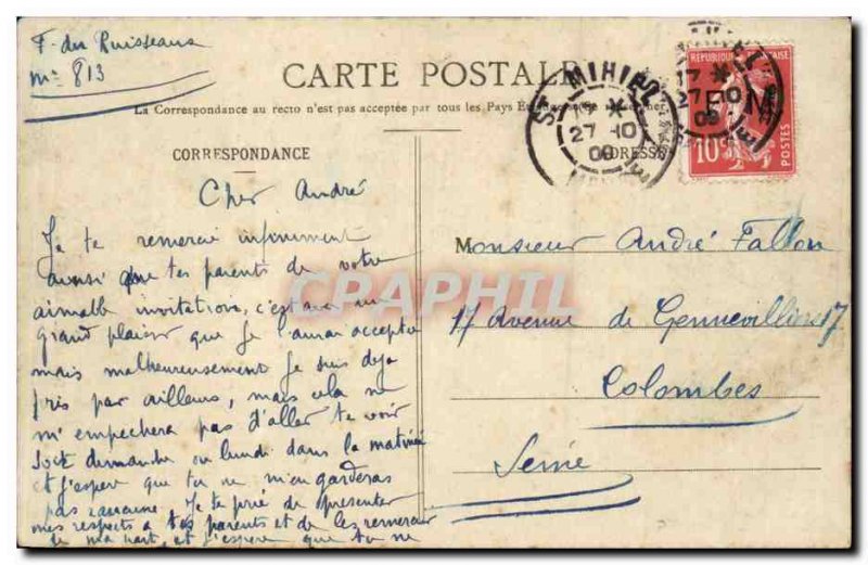 Saint Mihiel Old Postcard To Calvary rocks