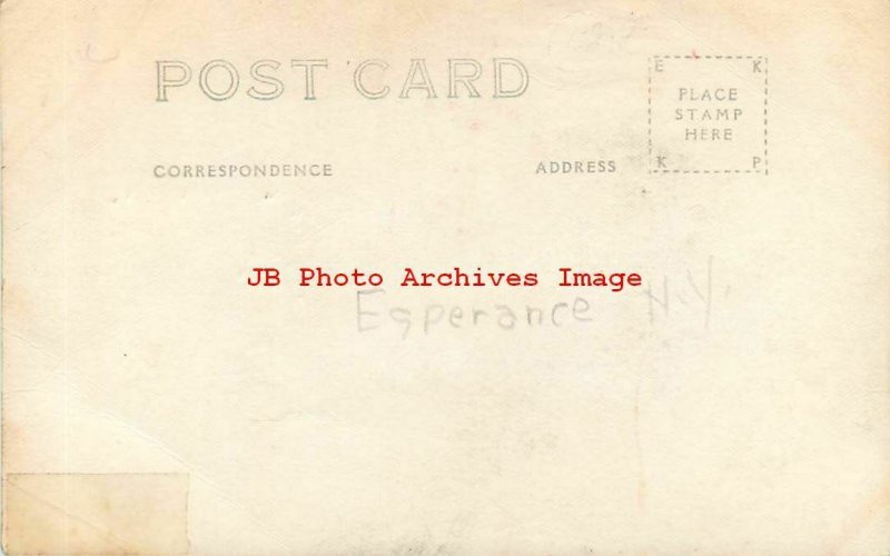 NY, Esperance, New York, RPPC, Hotel, Exterior Scene, Photo No 1001