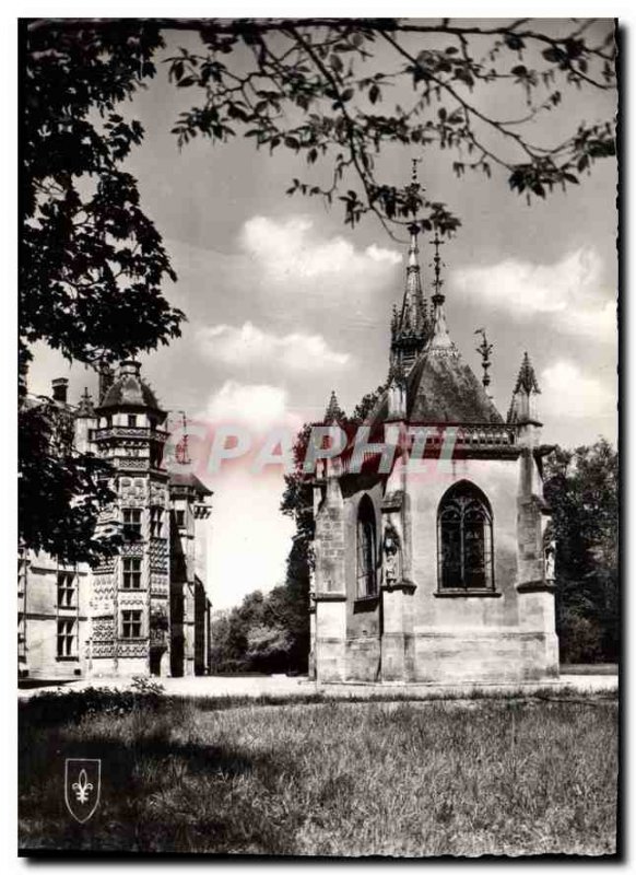 Postcard Modern Castles of the Heart of France Chateau Meillant Cher Chapel a...