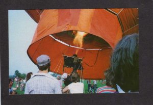 Hot Air Balloon Southern New England Postcard Aviation Flight