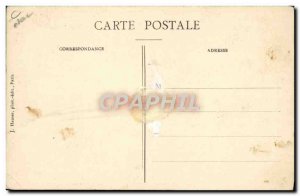 Old Postcard Paris Fire Brigade The flood of the Seine Water Halle cellars wi...