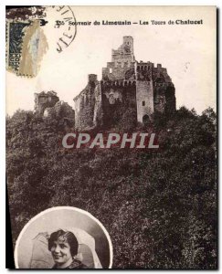 Old Postcard Remembrance Limousin The Towers of Chalucet
