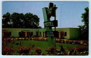 POTOSI, Missouri MO ~ Roadside LONE STAR MOTEL 1963 Washington County Postcard