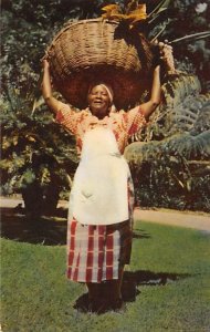 Fruit and Flower Vendor Jamaica Postal used unknown 