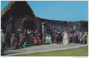 A Scene From Lost Colony Drama, Manteo, N.C, 1940-1960s