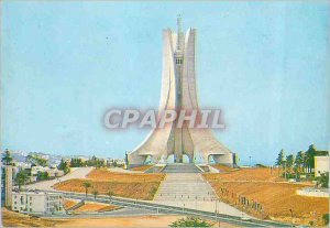 Postcard Modern el madania Alger Memorial Martyr