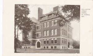 ST. THOMAS, Ontario, Canada, 1900-1910s; Wellington Street School