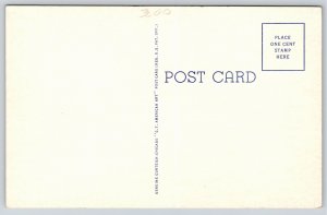 San Angelo Texas~St Angelus Hotel~Linen Postcard