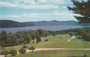 Maine Canton Lake Anasagunticook From Porch Of Pinewood Camp