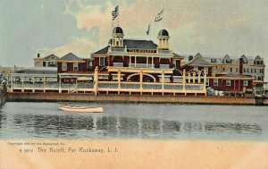 FAR ROCKAWAY LONG ISLAND NY~THE KULOFF~1900s ROTOGRAPH TINTED PHOTO POSTCARD