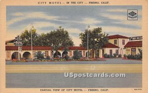 City Motel - Fresno, California CA  