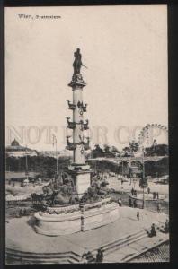 3100438 AUSTRIA Wien Praterstern roundabout Vintage PC