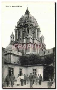 Postcard Old Dome Grace Val Hospital paris