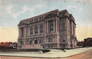 Utica New York Oneida Court House Street View Antique Postcard K43493