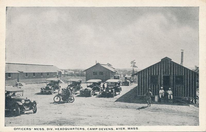 Officers' Mess Hall and Div. Headquarters - Camp Devons, Ayer MA, Massachusetts