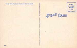 U.S. Post Office, Sarasota, Florida, Early Linen Postcard, Unused