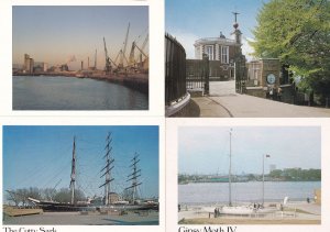 Gipsy Moth Greenwich Ship 4x Greenwich Postcard s