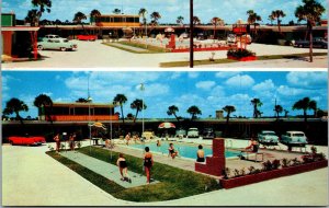 Vtg 1950s Rip Van Winkle Motel Daytona Beach Florida FL Unused Postcard