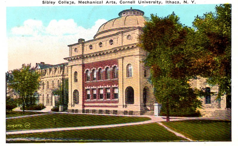 Ithaca, New York - Cornell University - Sibley College, Mechanical Arts - c1930