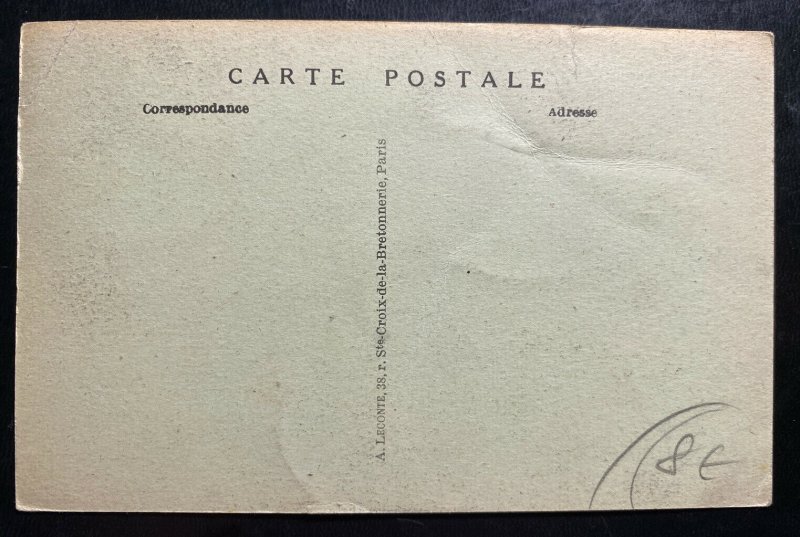 Mint France Real Picture postcard Trans Atlantic Pilots Coste & Bellonte 1930 