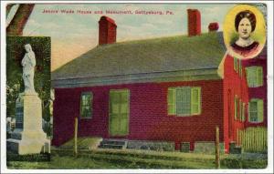 Jennie Wade House & Monument, Gettysburg PA