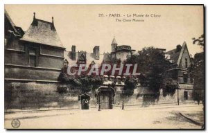 Postcard Old Paris Le Musee de Cluny