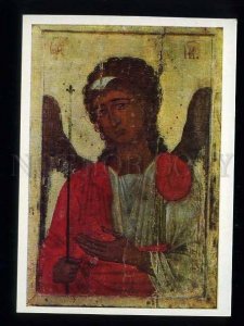 180142 CYPRUS icon of Archangel Michael old postcard