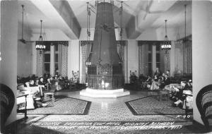 Edgewater Park Mississippi 1951 Lounge interior Hotel RPPC real photo 11013