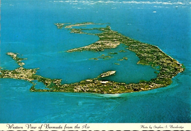 Bermuda Aerial View Of Western Bermuda