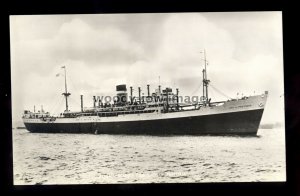 ca0258 - Ellerman Cargo Ship - City of Pretoria , built 1947 - postcard