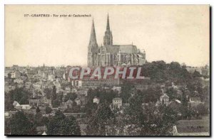 Postcard Old Chartres View from Cachemback