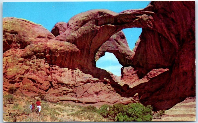 M-42224 Double Arch Arches National Monument Utah USA