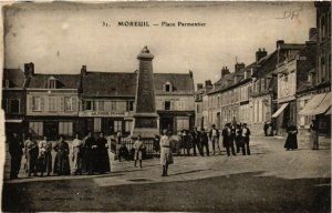 CPA MOREUIL - Place Parmentier (514828)