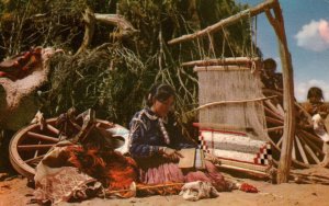 Navajo Rug Weaver BIN