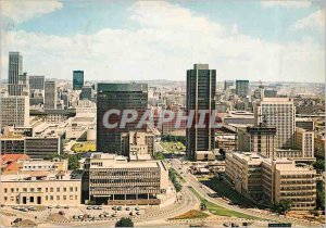 Postcard Modern Johannesburg Panoramic view of the skyline from the Civic Center