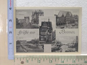 Postcard Grüße aus Bremen, Germany