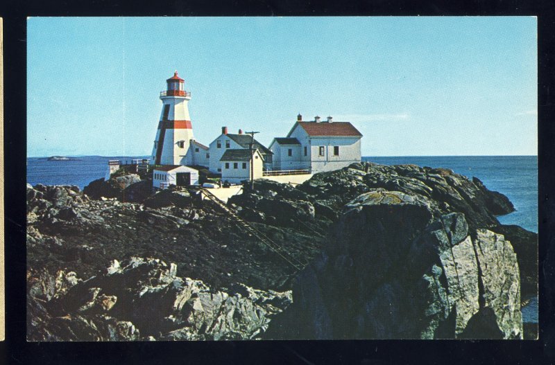 Campobello Island, New Brunswick/N.B., Canada, Postcard, Head Harbor Lighthouse