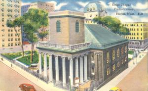 The King's Chapel - Boston MA, Massachusetts - Linen