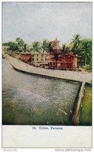 Partial Scene, Colon, Panama, 1900-1910s