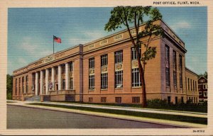 Michigan Flint Post Office Curteich