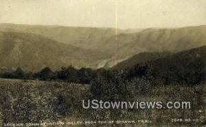 Real Photo, Deerfield Valley in Mohawk Trail, Maine
