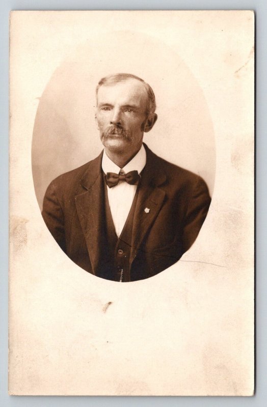 RPPC   Cedar Rapids  Iowa   Man Named John Holets  c1910  Postcard