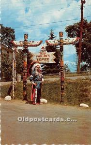 Indian Chief at Reservation of Penobscot Trive, Indian Island Old Town, ME, U...