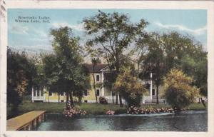 Indiana Winona Lake Kosciusko Lodge 1926